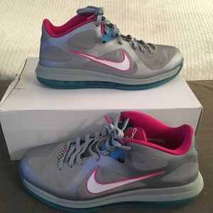 Nike LeBron 9 Low "Fireberry" Size 11.5